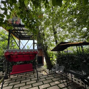 کلبه با برکه اختصاصی