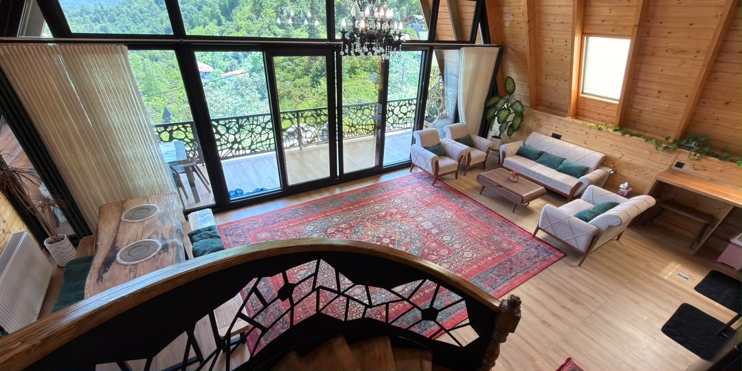 کلبه نوساز استخردار
