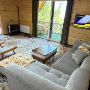 کلبه جواهرده با جکوزی